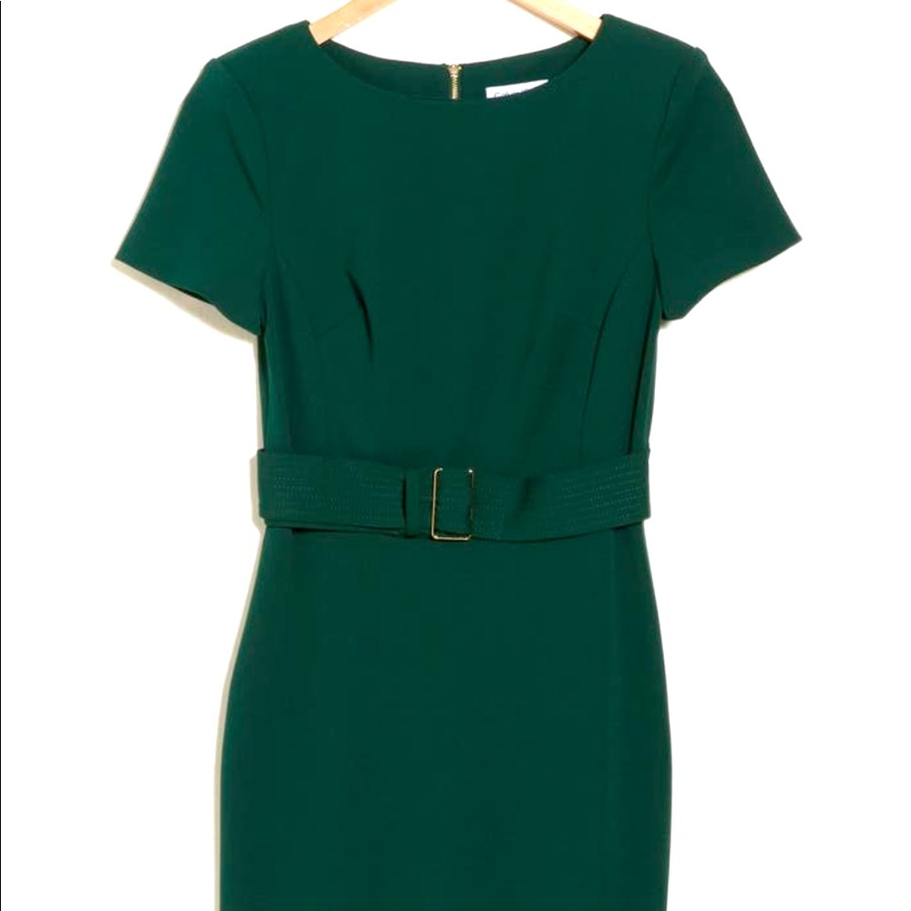 NWT Belted Calvin Klein Career Dress